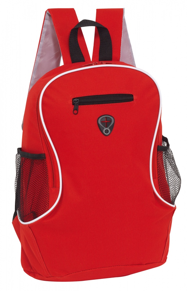 Лого трейд бизнес-подарки фото: Рюкзак TEC, красный