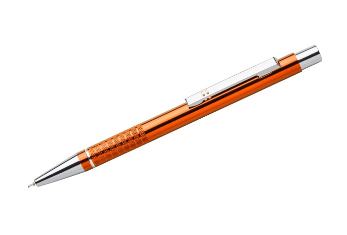 Логотрейд pекламные cувениры картинка: Шариковая ручка Bonito, оранжевый
