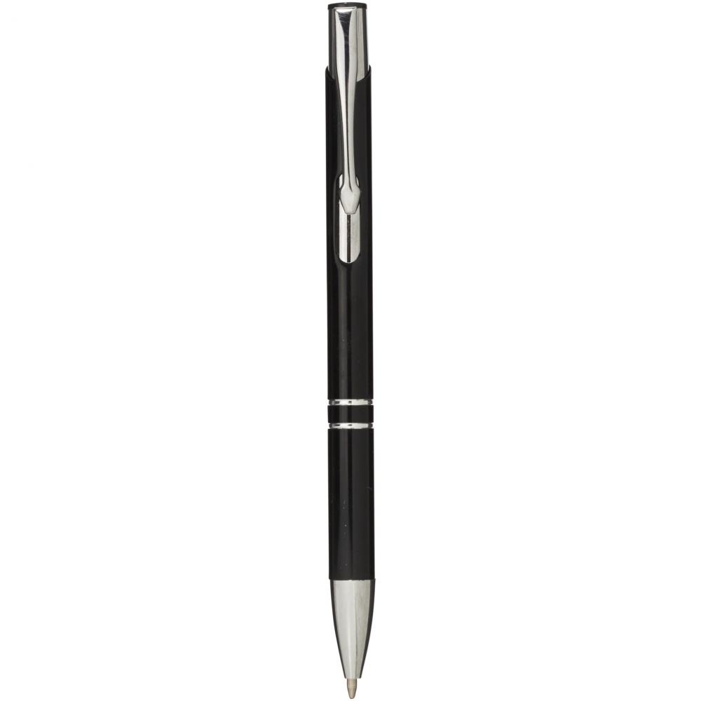 Логотрейд pекламные cувениры картинка: Шариковая ручка Moneta, чёрная