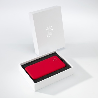 Логотрейд бизнес-подарки картинка: Внешний аккумулятор RAY 4000 мАч, красный