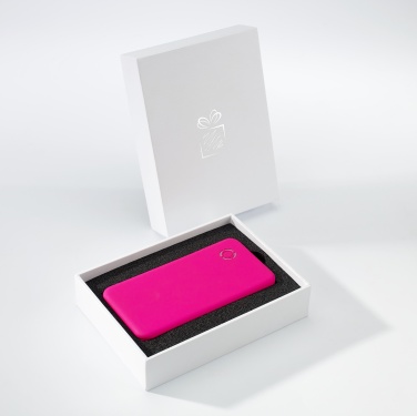 Лого трейд бизнес-подарки фото: Внешний аккумулятор RAY 4000 мАч, розовый