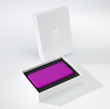 Лого трейд pекламные продукты фото: Внешний аккумулятор RAY 4000 мАч, фиолетовый