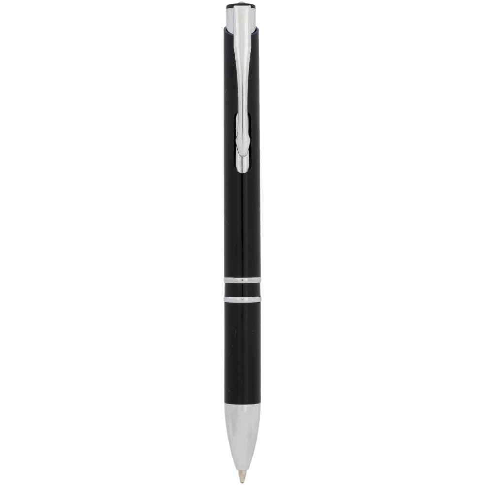 Логотрейд бизнес-подарки картинка: Шариковая ручка АБС Mari, чёрная