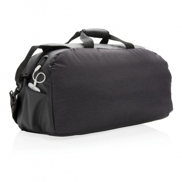 Логотрейд бизнес-подарки картинка: Reklaamtoode: Swiss Peak modern weekend bag, black