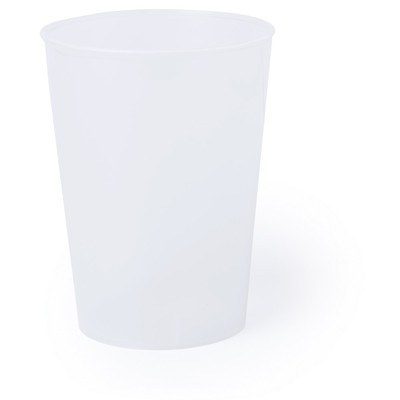 Логотрейд pекламные подарки картинка: Биоразлагаемая питьевая чашка Eco 450 мл