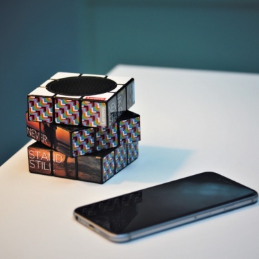 Лого трейд pекламные подарки фото: Bluetooth колонки "Кубик Рубика"