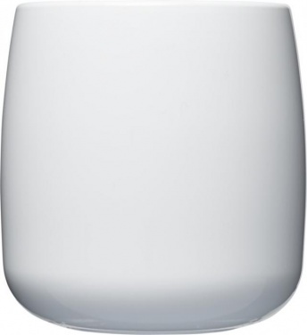 Лого трейд бизнес-подарки фото: #7 Классическая пластмассовая кружка объемом 300 мл, белая