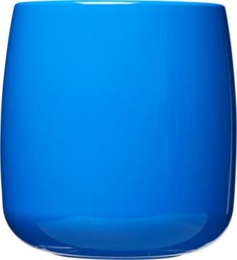 Лого трейд pекламные подарки фото: Классическая пластмассовая кружка объемом 300 мл, синяя