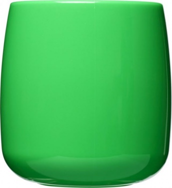 Лого трейд бизнес-подарки фото: Классическая пластмассовая кружка, 300 мл, светло-зелёная