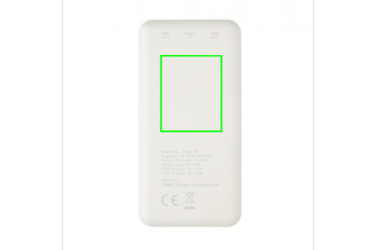 Логотрейд бизнес-подарки картинка: Reklaamkingitus: High Density 10.000 mAh Pocket Powerbank, white