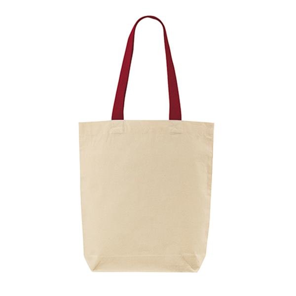 Логотрейд pекламные продукты картинка: Хлопчатобумажная сумка, красный
