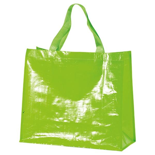 Логотрейд бизнес-подарки картинка: Большая сумка для покупок, зеленый
