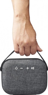 Лого трейд бизнес-подарки фото: Наушники Bluetooth® с тканым материалом, серый