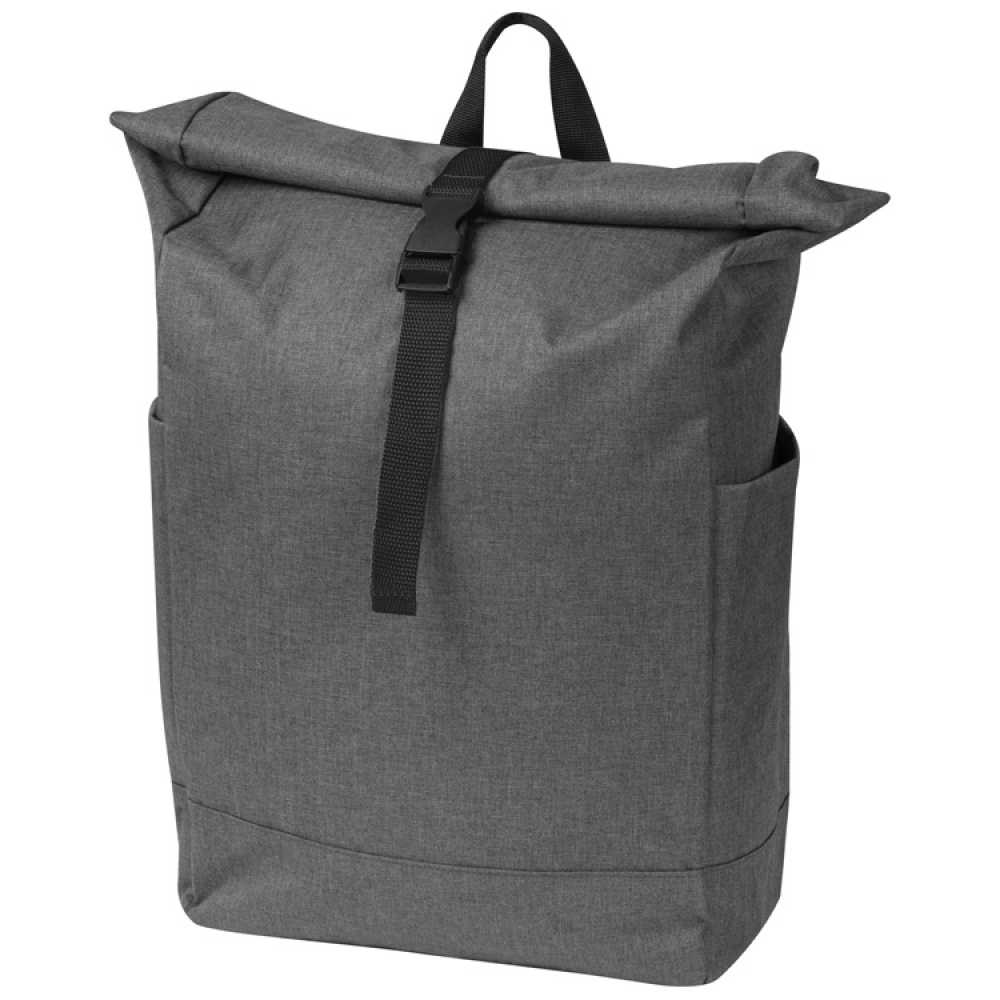 Логотрейд pекламные продукты картинка: Рюкзак с цветными элементами, черный/белый