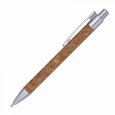 Лого трейд бизнес-подарки фото: Пробковая ручка, коричневый