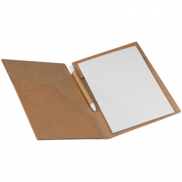 Лого трейд pекламные подарки фото: Папка - письменный набор, коричневый