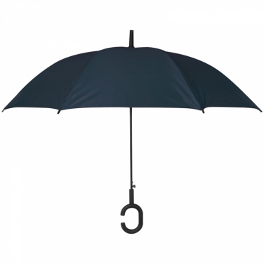Лого трейд pекламные подарки фото: Автоматический зонт, синий