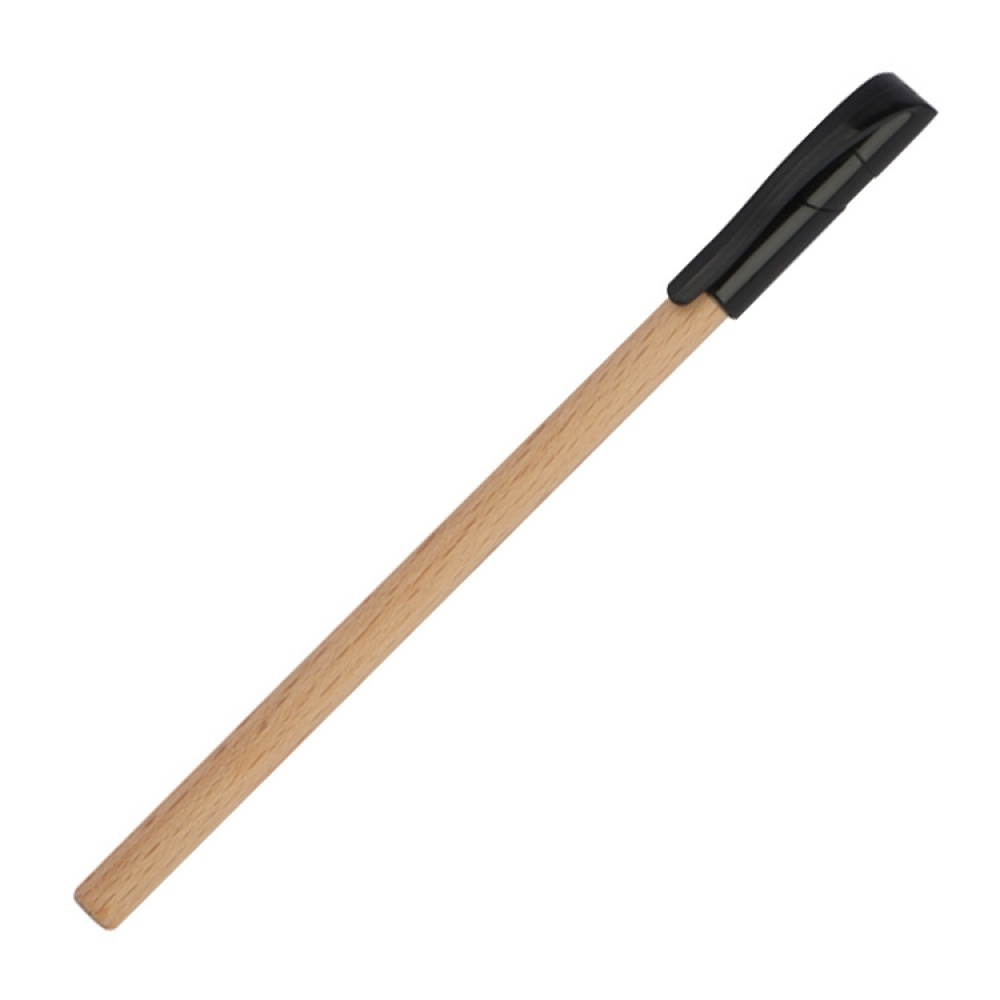 Лого трейд pекламные продукты фото: Деревянная ручка, коричневый