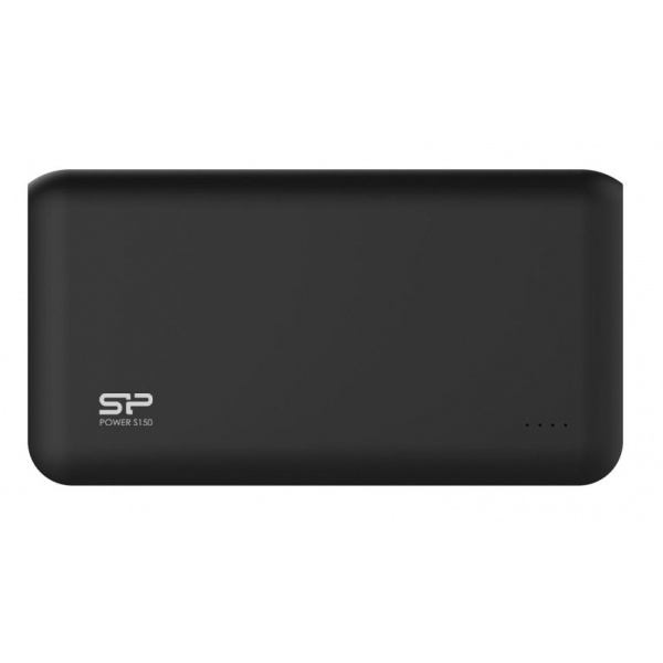 Лого трейд pекламные подарки фото: Power Bank Silicon Power S150, черный/белый