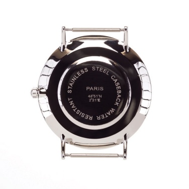 Логотрейд pекламные продукты картинка: #3 Наручные часы с кожанном ремешком, коричневый