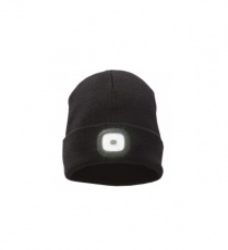 Крепкая шляпа со светодиодной подсветкой, черная