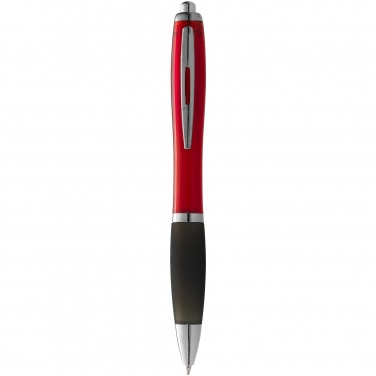 Логотрейд pекламные подарки картинка: Шариковая ручка Nash, красный