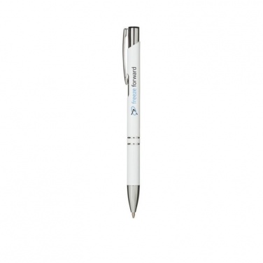 Лого трейд pекламные cувениры фото: Шариковая ручка Moneta, белая