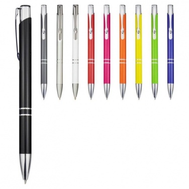 Логотрейд бизнес-подарки картинка: Шариковая ручка Moneta, белая