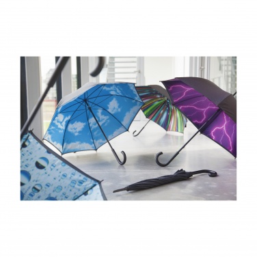 Логотрейд бизнес-подарки картинка: зонт  Image Cloudy Day, черный