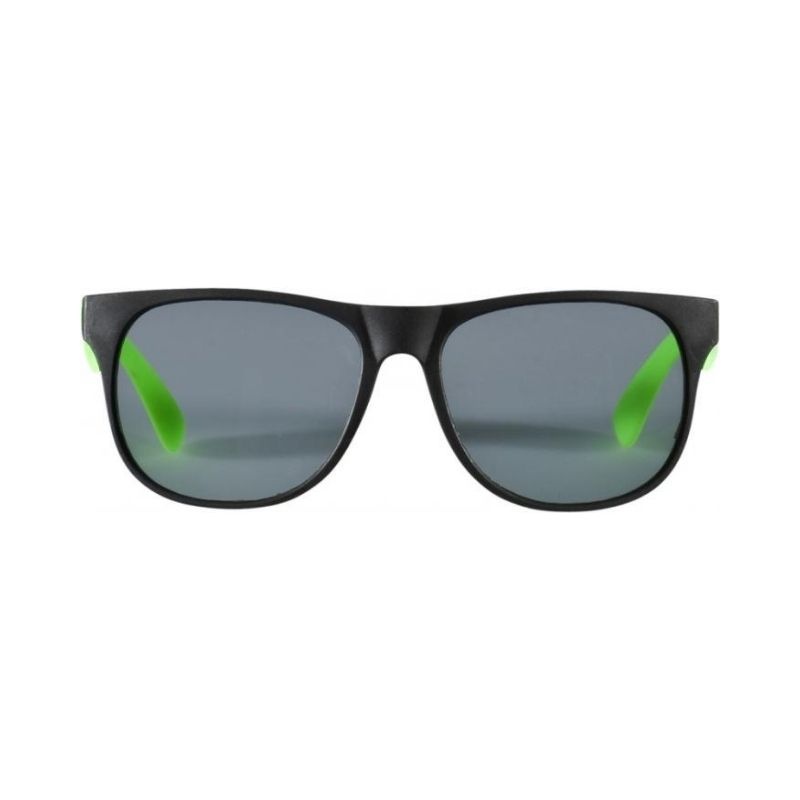 Логотрейд pекламные cувениры картинка: Солнцезащитные очки, неоново-зеленый