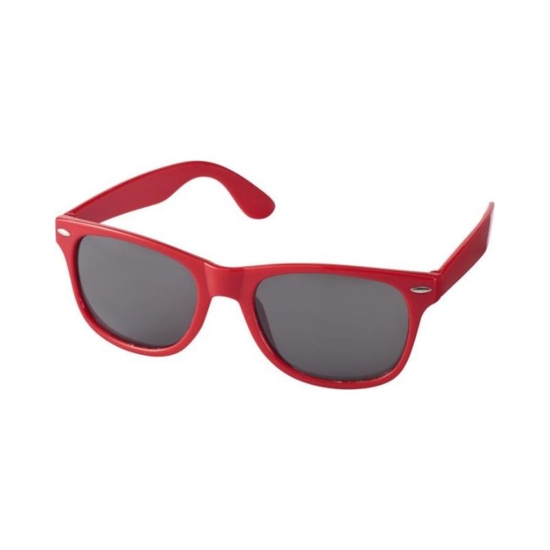 Лого трейд pекламные подарки фото: Солнцезащитные очки, красный