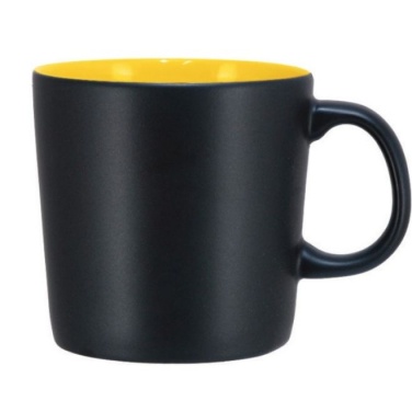Логотрейд бизнес-подарки картинка: Кофейная кружка Emma, чёрная