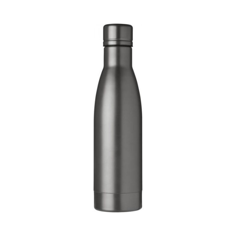 Логотрейд бизнес-подарки картинка: Вакуумная бутылка Vasa c медной изоляцией, titanium