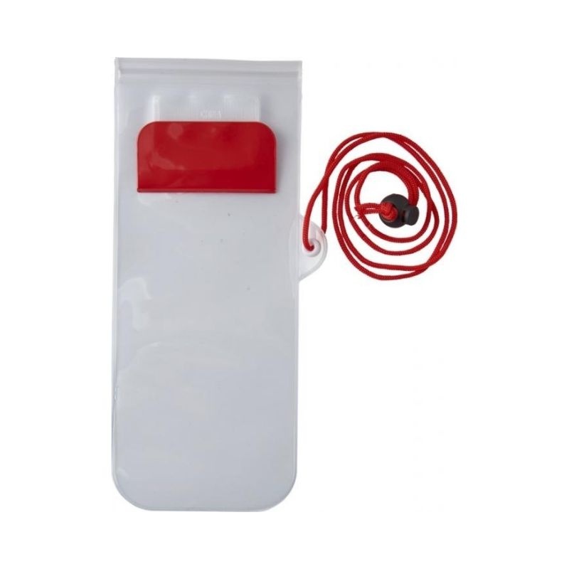Лого трейд pекламные продукты фото: Mambo водонепроницаемый чехол, красный