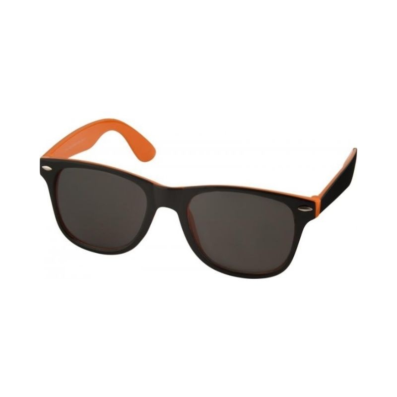 Логотрейд pекламные подарки картинка: Sun Ray темные очки, oранжевый