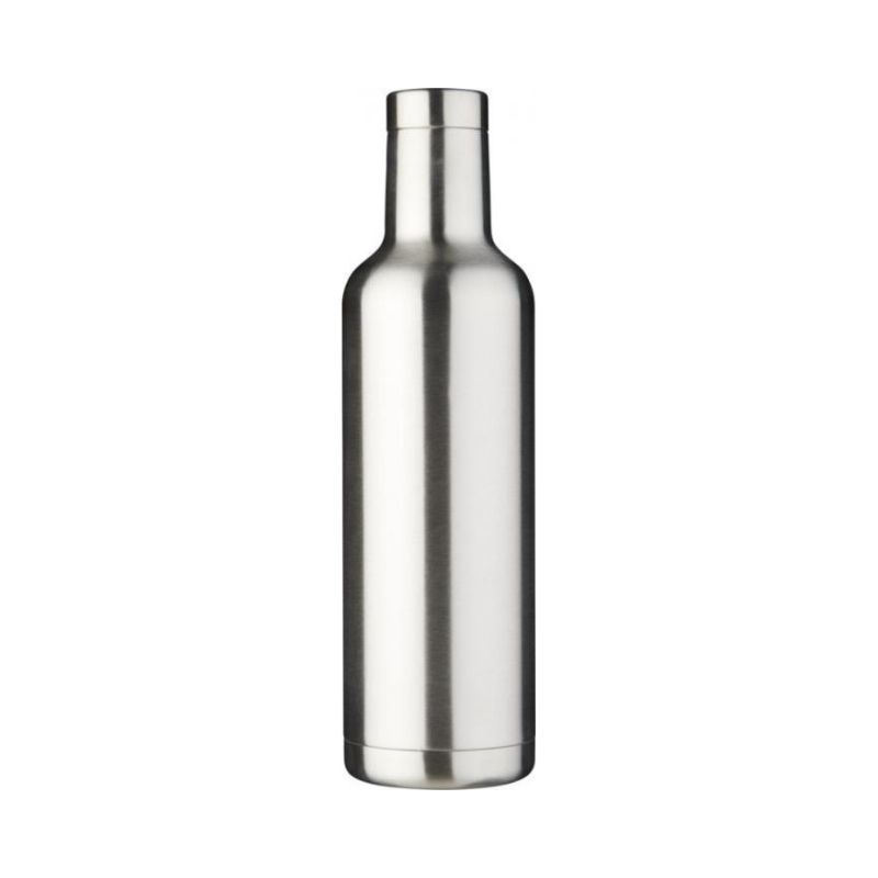 Лого трейд pекламные cувениры фото: Pinto медная вакуумная изолированная бутылка, cеребряный