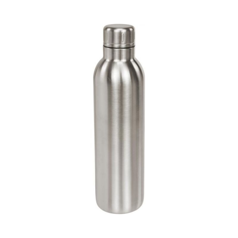 Логотрейд бизнес-подарки картинка: Спортивная бутылка Thor с вакуумной изоляцией объемом, cеребряный