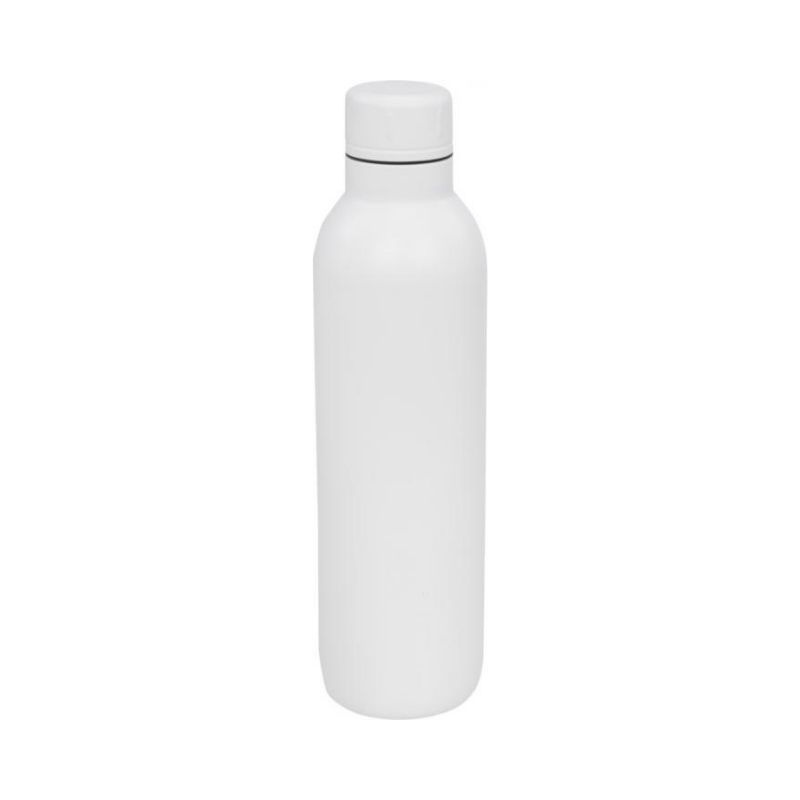 Лого трейд бизнес-подарки фото: Спортивная бутылка Thor с вакуумной изоляцией объемом, белый