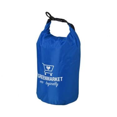 Логотрейд pекламные cувениры картинка: Походный 10-литровый водонепроницаемый мешок, ярко-синий