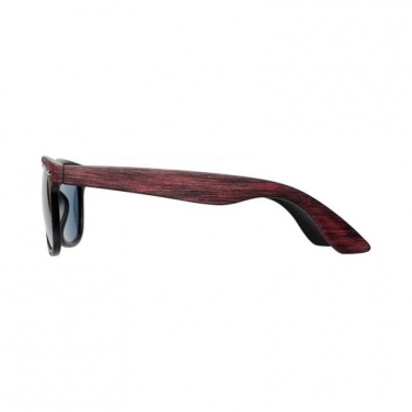 Лого трейд бизнес-подарки фото: Солнечные очки Sun Ray с цветным покрытием, красный