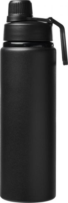 Логотрейд бизнес-подарки картинка: Спортивная бутылка Kivu объемом 800 мл, черный