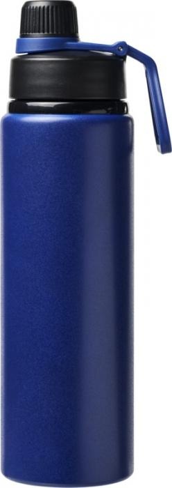 Логотрейд pекламные продукты картинка: Спортивная бутылка Kivu объемом 800 мл, темно - синий