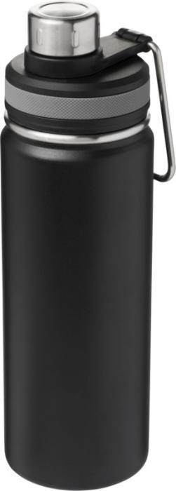 Логотрейд pекламные подарки картинка: Спортивная бутылка Gessi с медной вакуумной изоляцией, черный