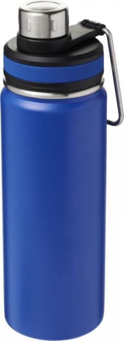 Лого трейд бизнес-подарки фото: Спортивная бутылка Gessi с медной вакуумной изоляцией, cиний