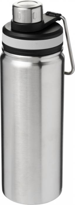 Логотрейд pекламные подарки картинка: Спортивная бутылка Gessi с медной вакуумной изоляцией, cеребряный