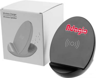 Лого трейд pекламные подарки фото: S10 Bluetooth® 3-function speaker, черный
