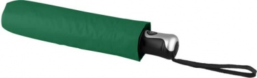 Логотрейд pекламные cувениры картинка: Зонт Alex трехсекционный автоматический 21,5", зеленый