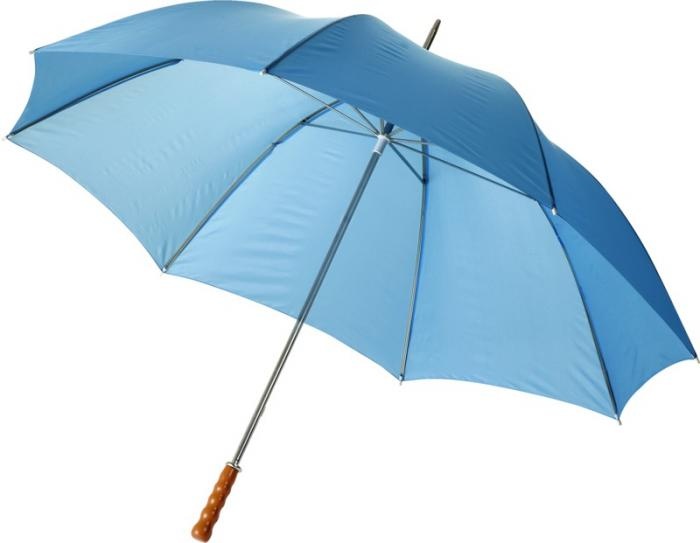 Логотрейд pекламные подарки картинка: Зонт Karl 30", голубой