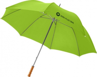 Логотрейд pекламные cувениры картинка: Зонт Karl 30", лимонный зеленый