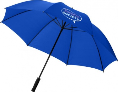 Логотрейд pекламные cувениры картинка: Зонтик-трость Yfke 30" с ручкой из ЭВА, ярко-синий